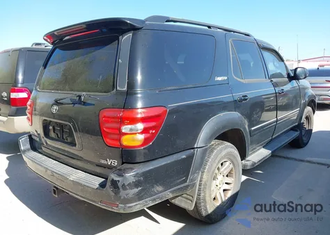 2003 Toyota Sequoia Limited V8 z USA, uszkodzony, nr VIN 5TDZT38A33S168794